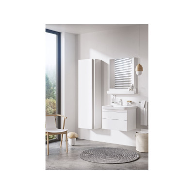 Pakabinamas arba baldinis praustuvas Ravak 10° 55x45 cm, baltas Pakabinamas arba baldinis praustuvas Ravak 10° 55x45 cm, baltas