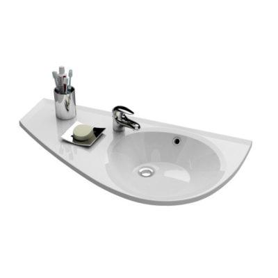 Pakabinamas praustuvas Ravak Avocado 95x53 cm K, baltas