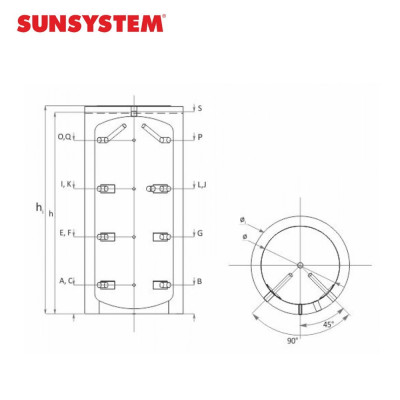 Akumuliacinė talpa Sunsystem PBM 300