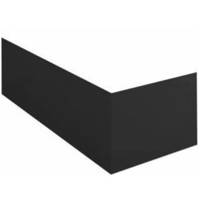 Vonios Besco Talia OAT-140-PKC uždanga 140x52, juoda