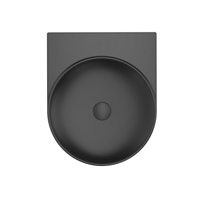 Pakabinamas praustuvas Ravak Yard 40x50 cm, juodas matinis