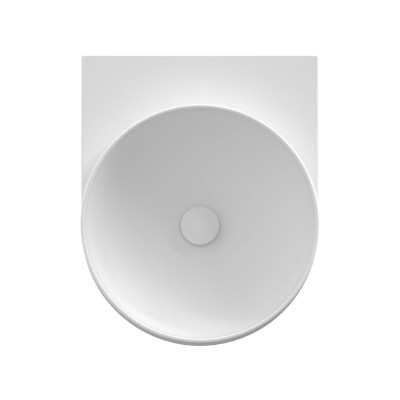 Pakabinamas praustuvas Ravak Yard 40x50 cm, baltas matinis