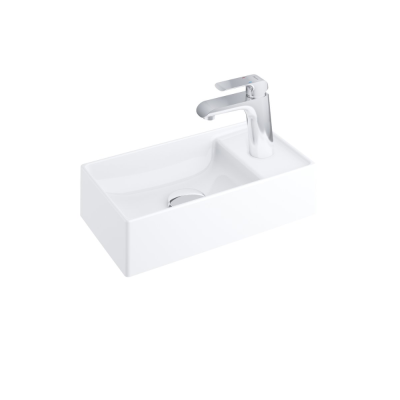 Pakabinamas arba baldinis praustuvas Ravak Veda Slim 40x22 cm, baltas