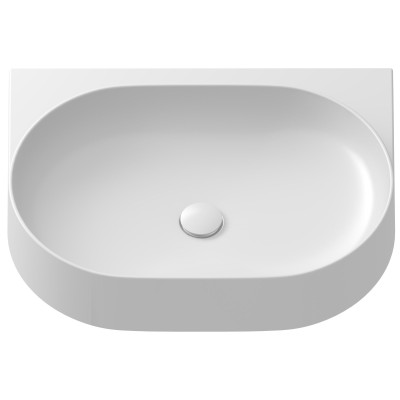 Pakabinamas praustuvas Ravak Yard 60x50 cm, baltas