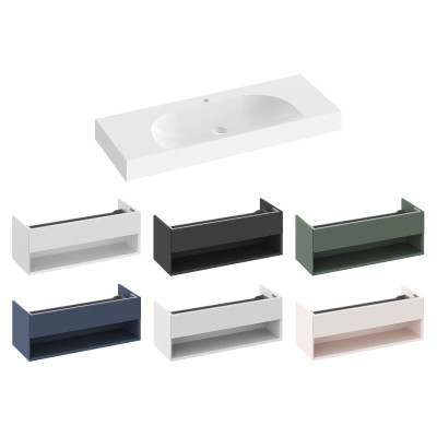 Pakabinamas arba baldinis praustuvas Ravak Lite 120x45 cm, baltas Pakabinamas arba baldinis praustuvas Ravak Lite 120x45 cm, baltas