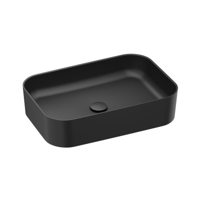 Pastatomas ant stalviršio praustuvas Ravak Ceramic Slim 55x37 cm, Antracitas