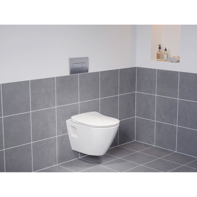 Ravak pakabinamas klozetas WC Endo RimOff, be dangčio, baltas Ravak pakabinamas klozetas WC Endo RimOff, be dangčio, baltas