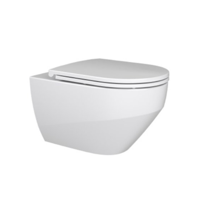 Ravak pakabinamas klozetas WC Zante RimOff, be dangčio, baltas