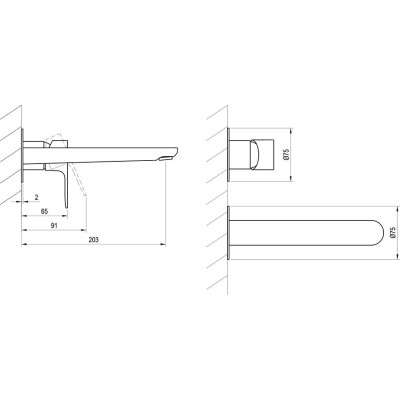 Praustuvo maišytuvas Ravak Eleganta EL, šlifuoto grafito