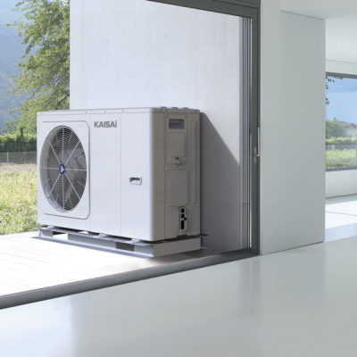 Šilumos siurblys oras - vanduo Kaisai, split tipo , KHA-16RY3-B / KMK-240L-160RY3 , 16kW su NP 240l talpa Šilumos siurblys oras - vanduo Kaisai, split tipo , KHA-16RY3-B / KMK-240L-160RY3 , 16kW su NP 240l talpa