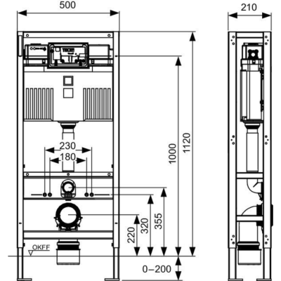 TECEconstruct rėmas 9500393 TECEconstruct rėmas 9500393
