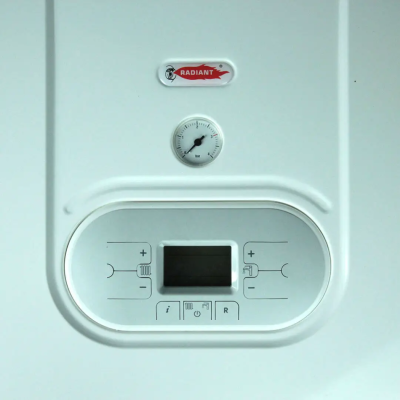 Kondensacinis pakabinamas dujų katilas Radiant, R1K24/B su galimybe pajungti šildytuvą, šildymas 18 kW, k. v. 23,5 kW - 3