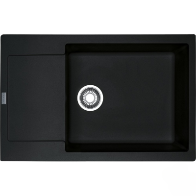 Granitinė plautuvė Franke Maris MRG 611-78XL, juoda matinė