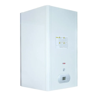 Kondensacinis pakabinamas dujų katilas Radiant, R2K24/8 su įmontuotu 8l NP šildytuvu, šildymas 18 kW, k. v. 23,5 kW