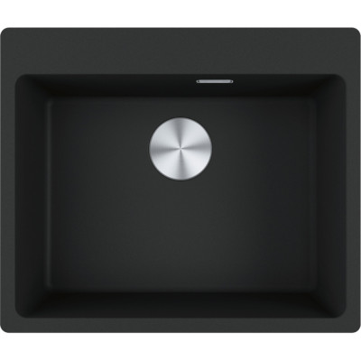 Granitinė plautuvė Franke Maris MRG 610-54A, juoda matinė