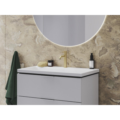 Praustuvo maišytuvas Ravak Espirit, 191 mm, be dugno vožtuvo, šlifuotas auksas