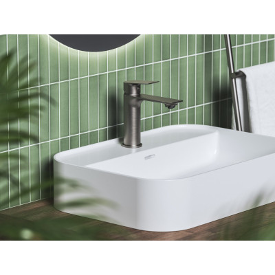 Praustuvo maišytuvas Ravak Plan, 168 mm, šlifuoto grafito