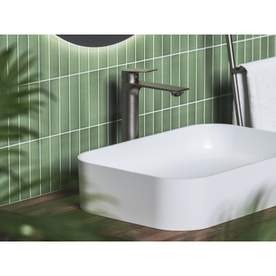 Praustuvo maišytuvas Ravak Plan, 300 mm, šlifuoto grafito