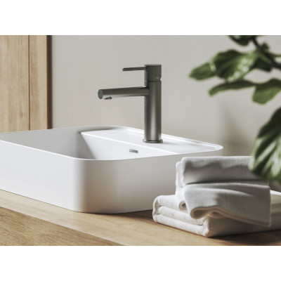 Praustuvo maišytuvas Ravak Nox, 190 mm, šlifuoto grafito