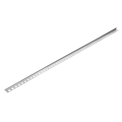 Kraštinis dušo nuolydžio formavimo profilis Balneo Inox 120cm, kairė