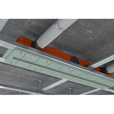 Priglaistomas linijinis difuzorius ERGOVENT LINEO PRO-1000/90 PROFILE