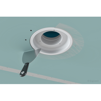 Priglaistomas gipsinis difuzorius ERGOVENT RONDO COANDA - 100mm