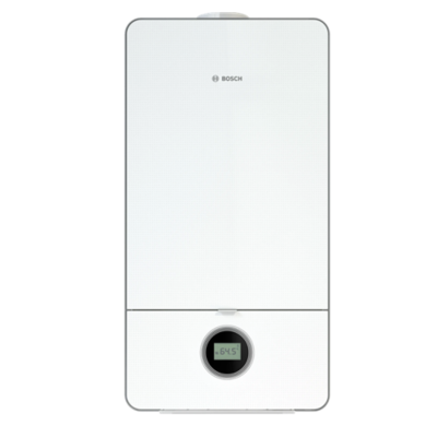 Kondensacinis pakabinamas dujų katilas Bosch Bosch CONDENS GC 7000iW 14 P, su galimybe pajungti vandens šildytuvą, 14kW, baltas