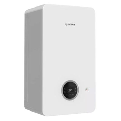 Kondensacinis pakabinamas dujų katilas Bosch Bosch CONDENS GC 7000iW 14 P, su galimybe pajungti vandens šildytuvą, 14kW, baltas