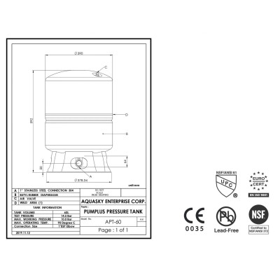 HIDROFORAS AQUASKY 60V-APT