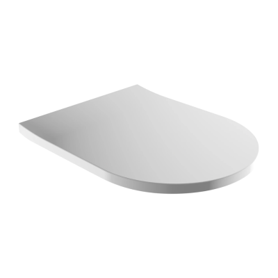 Pakabinamo unitazo Omnires Tampa lėtaeigis dangtis, baltas blizgus