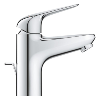 Praustuvo maišytuvas Grohe Swift 2023 S, SilkMove ES, su „Click“ dugno vožtuvu, chromuota