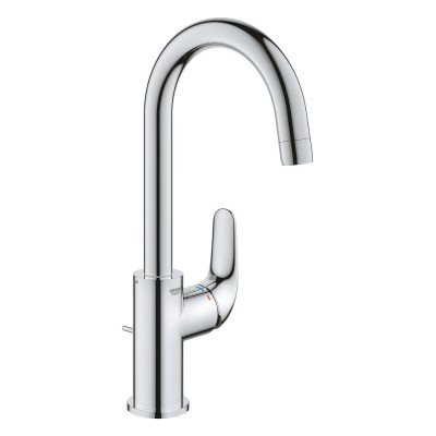 Virtuvės maišytuvas Grohe Swift 2023 L, su šonine svirtimi ir „Pop-Up“ dugno vožtuvu, chromuota
