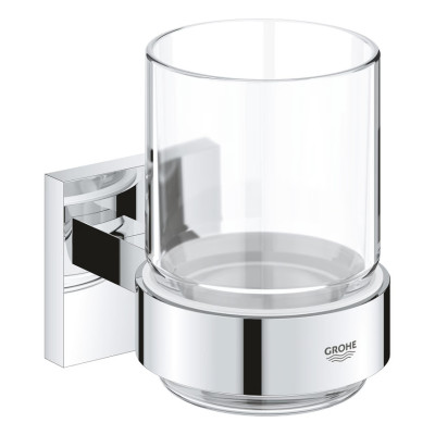 Vonios stiklinė Grohe Start Cube, chromuota