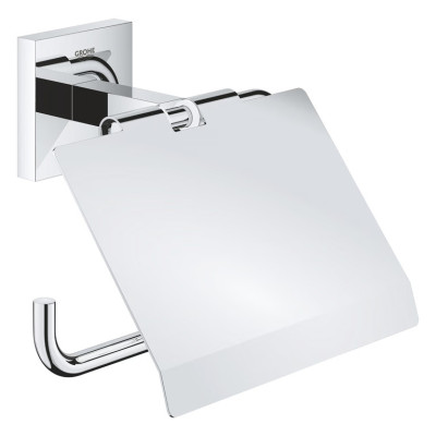 Tualetinio popieriaus laikiklis Grohe Start Cube, chromas