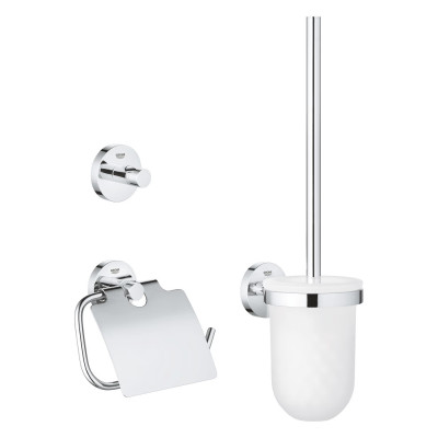 Vonios kambario aksesuarų rinkinys Grohe Start City 3-in-1, chromas