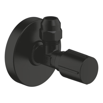 Kampinis ventilis Grohe, 1/2", juodas matinis