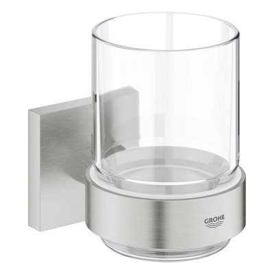Vonios stiklinė Grohe Start Cube, chromuota