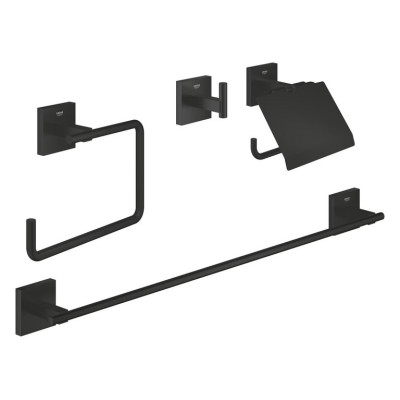 Vonios aksesuarų rinkinys Grohe Start Cube, 4-in-1, chromas