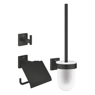 Vonios aksesuarų rinkinys Grohe Start Cube, 3-in-1, chromas