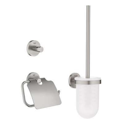 Vonios kambario aksesuarų rinkinys Grohe Start City 3-in-1, chromas