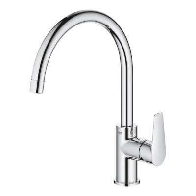 Virtuvės maišytuvas Grohe StartEdge L, su C formos snapeliu, chromas