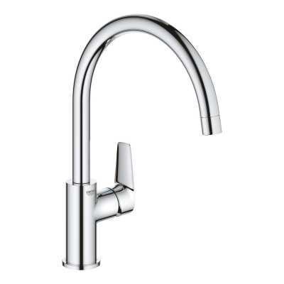Virtuvės maišytuvas Grohe StartEdge L, su C formos snapeliu, chromas