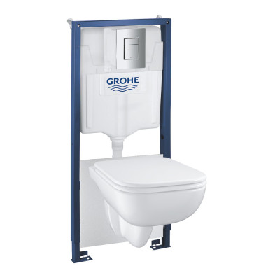 Potinkinio rėmo komplektas Grohe Solido StartEdge Ceramic 5in1 (Su organiniu mygtuku)