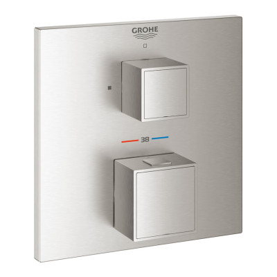 Potinkinis dušo maišytuvas Grohe Grohtherm Cube su termostatu, chromas - 5