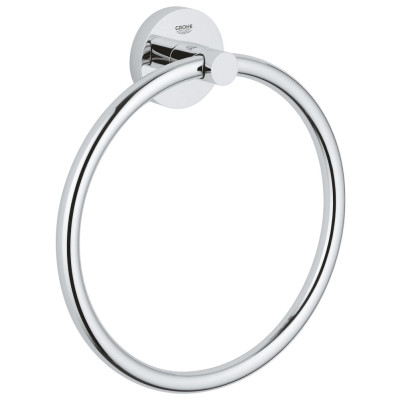 Rankšluosčių laikiklis Grohe Essentials, žiedinis, chromas