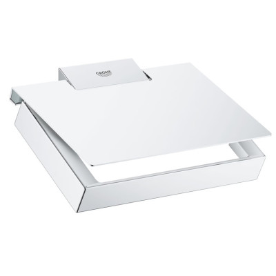 Tualetinio popieriaus laikiklis Grohe Selection Cube, chromas