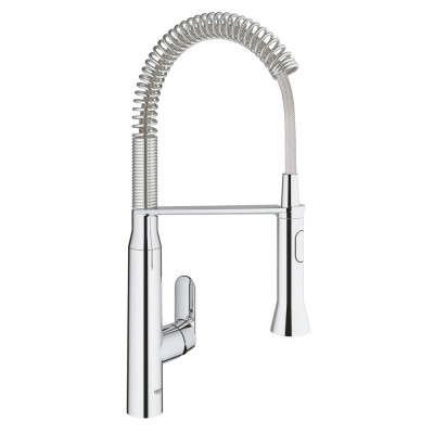 Plautuvės maišytuvas Grohe K7 su ištraukiama žarna, chromas