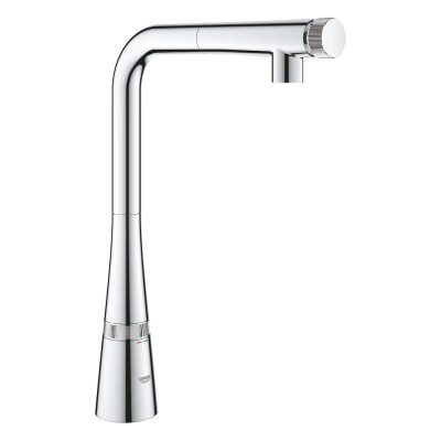 Plautuvės maišytuvas Grohe Zedra SmartControl su ištraukiama žarna, chromas