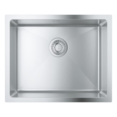 Nerūdijančio plieno plautuvė Grohe K700U 54,4/44,4, nerūd. plienas