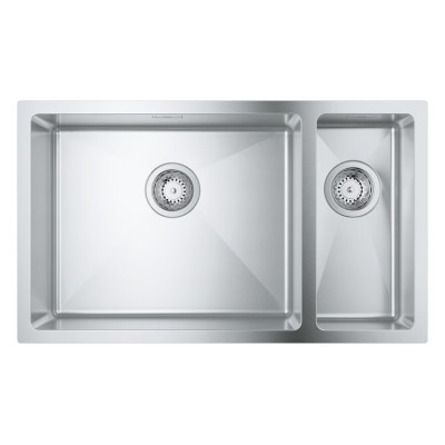 Nerūdijančio plieno plautuvė Grohe K700 76/45, nerūd. plienas